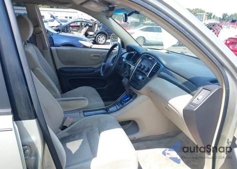 2002 Toyota Highlander V6 z USA, uszkodzony, nr VIN JTEGF21A320039082